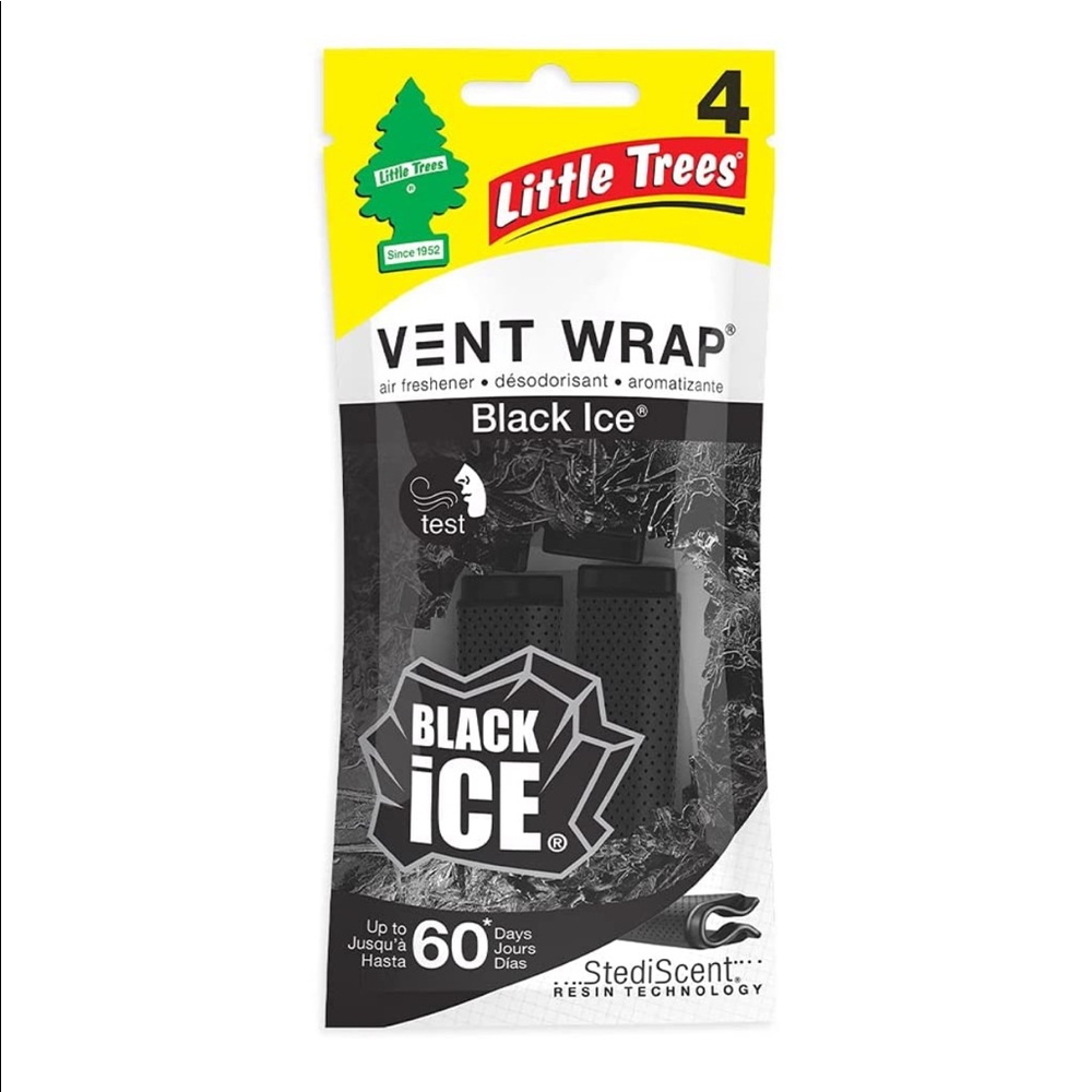 NIP Little Trees Car Air Freshener Vent Wrap 4 ct